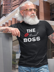 Men's Funny T shirt - The Real Boss