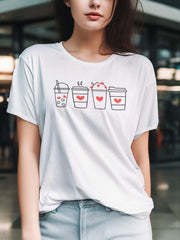 Women's Valentine Coffee Supima T-shirt