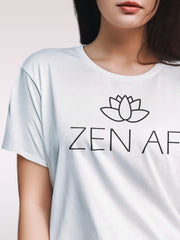 Women's Yoga Supima T-shirt - ZEN AF