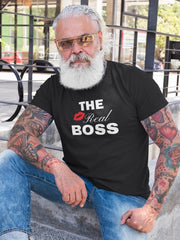 Men's Funny T shirt - The Real Boss