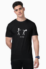 Men's Funny Supima T-shirt - Oh Snap