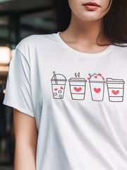 Women's Valentine Coffee Supima T-shirt