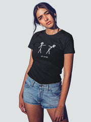 Women's Funny Supima T-shirt - Oh Snap