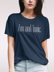 Women's Yoga Supima T-shirt - Zen And Tonic