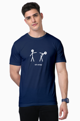 Men's Funny Supima T-shirt - Oh Snap