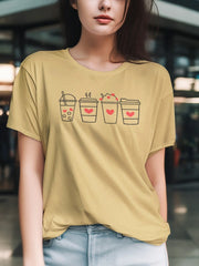 Women's Valentine Coffee Supima T-shirt