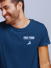 Men's Supima Funny T-shirt - Fast Food