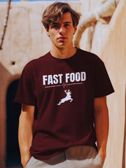 Men's Funny Fast Food Supima T-shirt