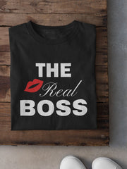 Men's Funny T shirt - The Real Boss