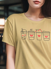 Women's Valentine Coffee Supima T-shirt