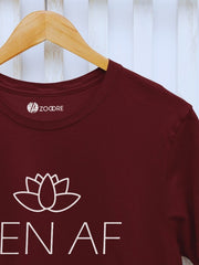 Women's Yoga Supima Tee - ZEN AF