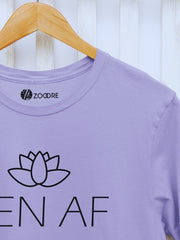 Women's Yoga Supima T-shirt - ZEN AF