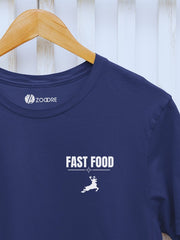 Men's Supima Funny T-shirt - Fast Food