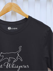 Men's Supima Cotton T-shirt - Cat Whisperer