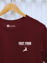 Men's Supima Funny T-shirt - Fast Food