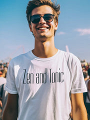 Men's Supima T-shirt - Zen And Tonic