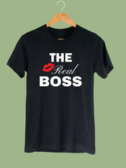 Men's Funny T shirt - The Real Boss